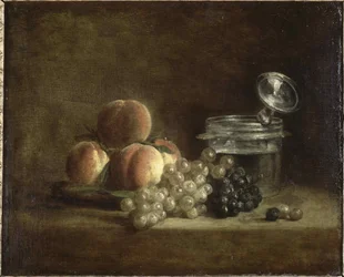 Peaches and Grapes
