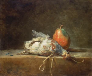 Still Life with Partridge and Pear
