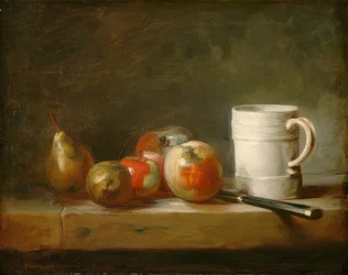 Still Life with White Cup. Around 1764