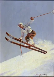 A Skier, c.1930