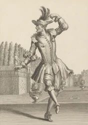 Du Moulin in Peasant Garb Dancing at the Opera
