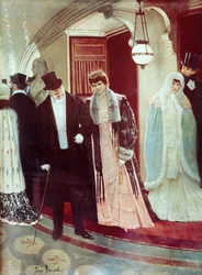 Couple at the Opera