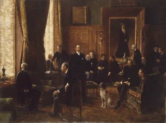 The Salon of Countess Potocka, 1887