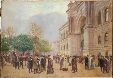 Leaving the Salon, Palais de l