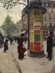 Parisian Kiosk. 1880-82