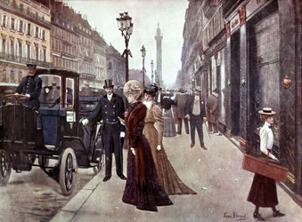 The rue de la paix in Paris