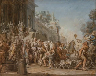 The Departure of Dido and Aeneas for the Hunt