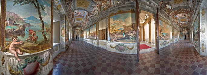 Orbicular view of the Bacchus Gallery