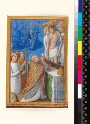 Leaf from a Book of Hours: The Mass of St Gregory