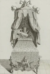 Lit à la Chinoise, published mid-1770s