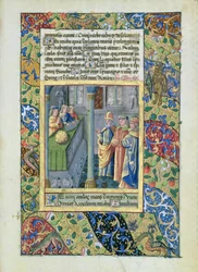 The Order of the Golden Fleece from the Hours of Louis d