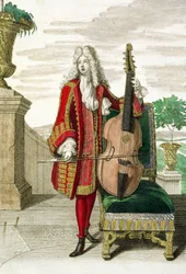 Gentleman Playing the Cello