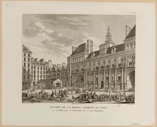Attack on the Paris Commune House