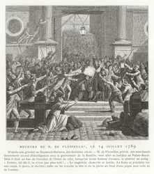 The Murder of Jacques de Flesselles, French Revolution, 14 July 1789