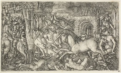 A King Pursued by the Unicorn