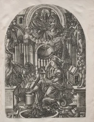 The Apocalypse: St. John on the Island of Patmos