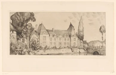 View of a Castle by the Water