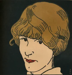 Golden-Haired Mask