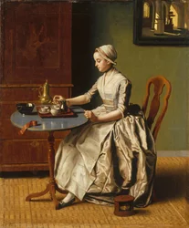 A Lady Pouring Chocolate (La Chocolatière)