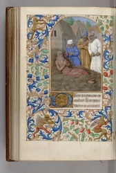 Job on the Dunghill, Book of Hours, 1450-1499