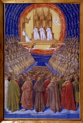 The Holy Trinity, the Suffrage of the Saints, Miniature in 