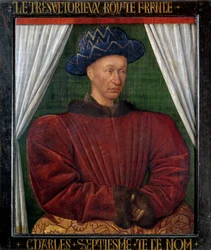 Portrait of Charles VII, King of France