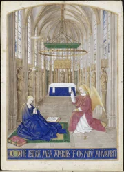 The Annunciation Hours of Étienne Chevalier