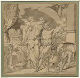 Jupiter and Juno Embracing