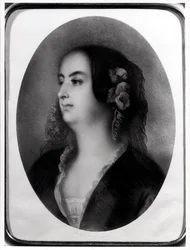 Madame Hanska Engraved by Emile Lassalle