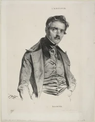 Portrait of the Sculptor Antoine-Louis Barye