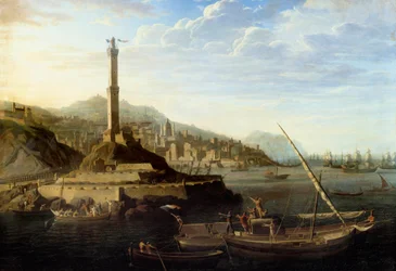 Napoleonic War: Entry into Genoa of the French Army Commanded by General Miollis on 24 June 1800