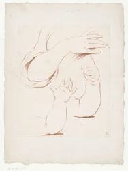 Three Arms in Different Positions (Compositions with Parts of the Human Body)