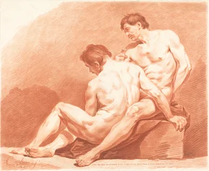 Two Male Nudes