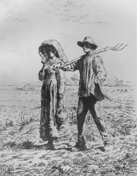 The Departure for Work, 1863