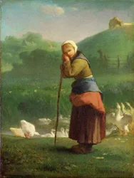 The Goose Girl at Gruchy