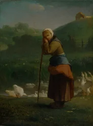 The Goose Girl at Gruchy