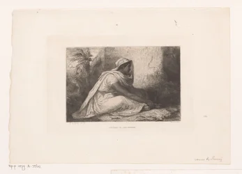 Seated Arab Woman
