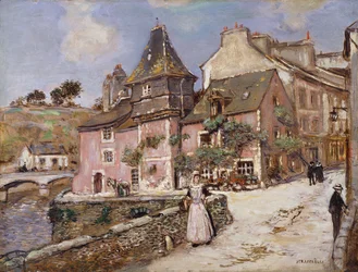 Breton Town Scene