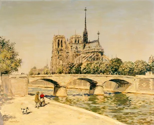 Notre Dame and the Seine