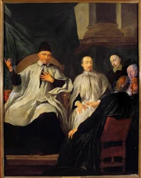 Saint Vincent de Paul Presiding an Assembly of Ecclesiastics