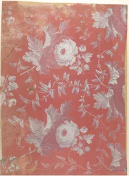 Design for Patterned Silk, ca. 1780-1825