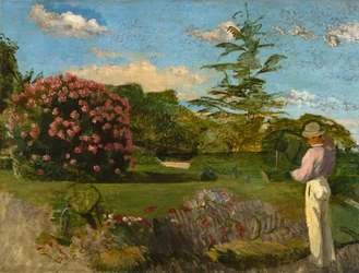 The Little Gardener, c.1866-67