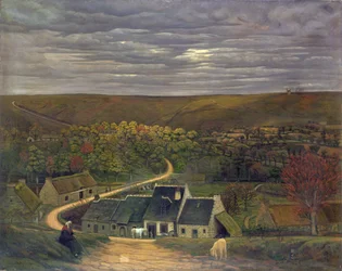 The Hamlet of Cadoudal (Plumelec) Brittany