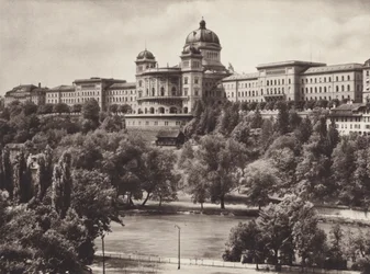Switzerland: Berne, the Swiss Federal Palace