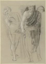 Two Men Carrying Away a Body