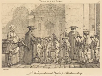 The Brothers Lead the Children to St. Nicolas des Champs
