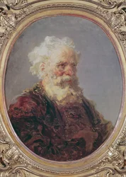 An Elderly, White Haired Man