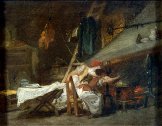 At the Stove