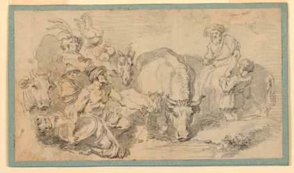 Oriental Scene, ca. 1770