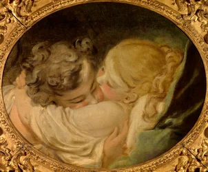 The Kiss, 18th century, private collection